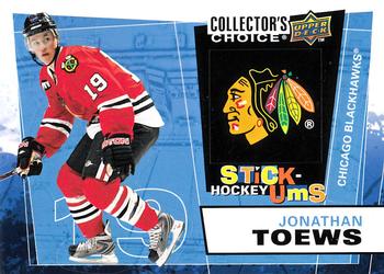2008-09 Collector's Choice - Stick-Ums #UMS13 Jonathan Toews Front