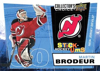 2008-09 Collector's Choice - Stick-Ums #UMS16 Martin Brodeur Front