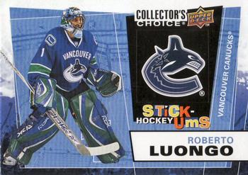 2008-09 Collector's Choice - Stick-Ums #UMS27 Roberto Luongo Front
