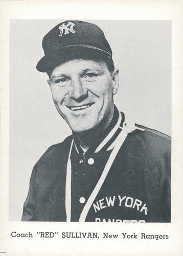 1964-65 Jay Publishing New York Rangers #NNO Red Sullivan Front