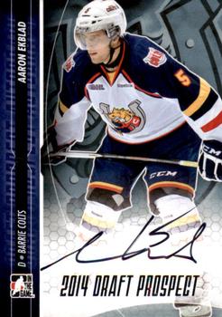 2014 In The Game Draft Prospects - Autographs #A-AE2 Aaron Ekblad Front