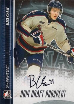 2014 In The Game Draft Prospects - Autographs #A-BC1 Blake Clarke Front