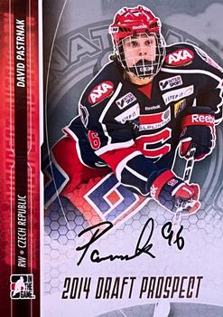 2014 In The Game Draft Prospects - Autographs #A-DP2 David Pastrnak Front