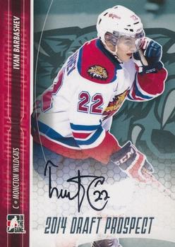2014 In The Game Draft Prospects - Autographs #A-IB1 Ivan Barbashev Front
