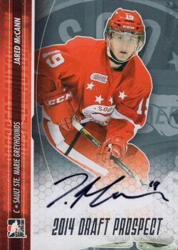 2014 In The Game Draft Prospects - Autographs #A-JM2 Jared McCann Front