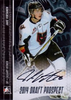 2014 In The Game Draft Prospects - Autographs #A-JV2 Jake Virtanen Front