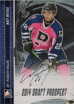 2014 In The Game Draft Prospects - Autographs #A-MM2 Matt Mistele Front