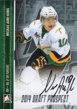2014 In The Game Draft Prospects - Autographs #A-NA1 Nicolas Aube-Kubel Front