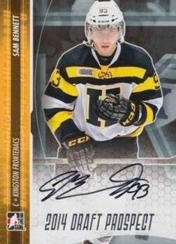 2014 In The Game Draft Prospects - Autographs #A-SB1 Sam Bennett Front
