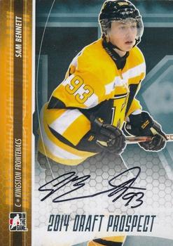 2014 In The Game Draft Prospects - Autographs #A-SB2 Sam Bennett Front