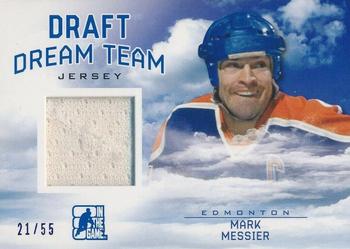 2014 In The Game Draft Prospects - Draft Dream Team Jerseys Blue #DT-13 Mark Messier Front