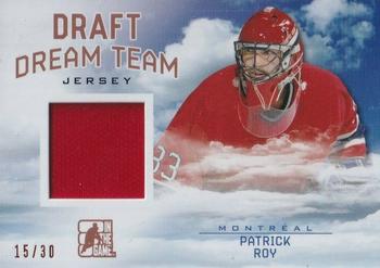 2014 In The Game Draft Prospects - Draft Dream Team Jerseys Bronze #DT-18 Patrick Roy Front