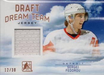 2014 In The Game Draft Prospects - Draft Dream Team Jerseys Bronze #DT-21 Sergei Fedorov Front