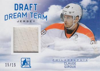 2014 In The Game Draft Prospects - Draft Dream Team Jerseys Silver #DT-2 Claude Giroux Front