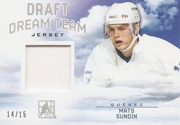 2014 In The Game Draft Prospects - Draft Dream Team Jerseys Silver #DT-14 Mats Sundin Front