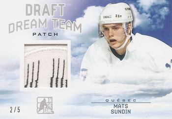2014 In The Game Draft Prospects - Draft Dream Team Patches Silver #DT-14 Mats Sundin Front