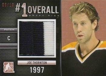 2014 In The Game Draft Prospects - Number 1 Overall Picks Jerseys Silver #NO-14 Joe Thornton Front