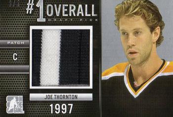 2014 In The Game Draft Prospects - Number 1 Overall Picks Patches Silver #NO-14 Joe Thornton Front