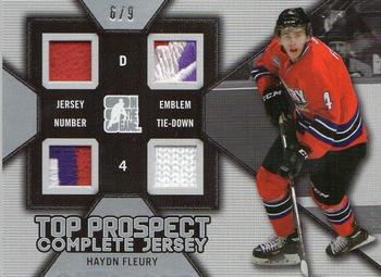 2014 In The Game Draft Prospects - Top Prospects Complete Jerseys Silver #TPC-7 Haydn Fleury Front
