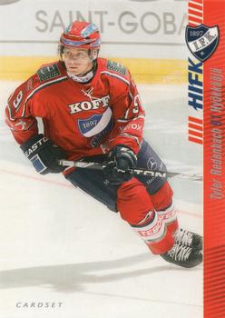 2012-13 Cardset Finland #192 Tyler Redenbach Front
