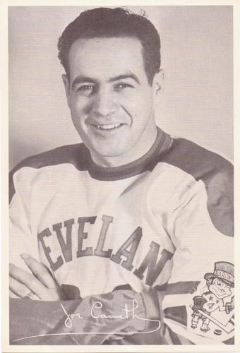 1951-52 Cleveland Barons (AHL) #NNO Joe Carveth Front