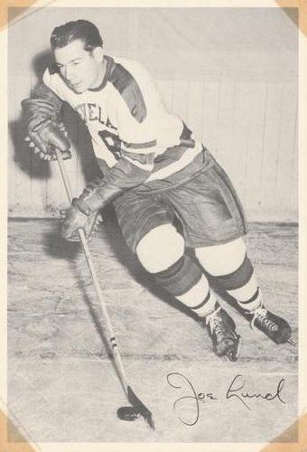 1951-52 Cleveland Barons (AHL) #NNO Joe Lund Front