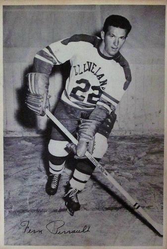 1951-52 Cleveland Barons (AHL) #NNO Fern Perreault Front