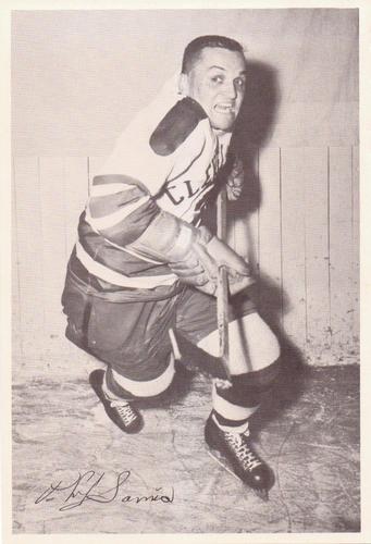 1951-52 Cleveland Barons (AHL) #NNO Phil Samis Front