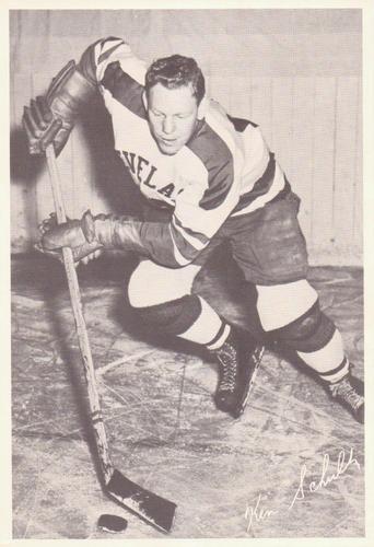 1951-52 Cleveland Barons (AHL) #NNO Ken Schultz Front
