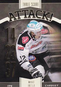 2012-13 Cardset Finland - Three Score Attack #TSA 13 Marko Anttila Front