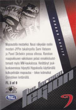 2012-13 Cardset Finland - The Foreign Legion #FL 3 Yohann Auvity Back