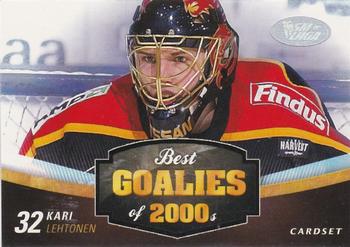 2012-13 Cardset Finland - Best Goalies of 2000's #BG 2 Kari Lehtonen Front