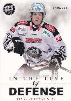 2012-13 Cardset Finland - In the Line of Defence #LD 13 Timo Seppänen Front