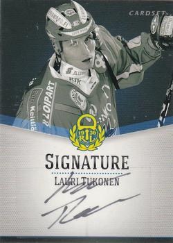 2012-13 Cardset Finland - Signature #NNO Lauri Tukonen Front