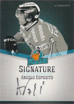 2012-13 Cardset Finland - Signature #NNO Angelo Esposito Front