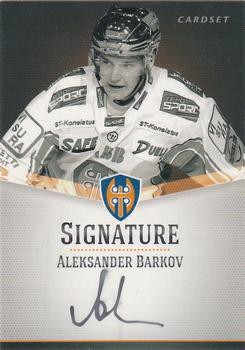 2012-13 Cardset Finland - Signature #NNO Aleksander Barkov Front
