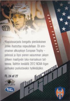 2012-13 Cardset Finland - The Foreign Legion 2 #FL 24 Chris Connolly Back