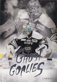 2012-13 Cardset Finland - Ghost Goalies #GG 9 Antero Niittymäki Front