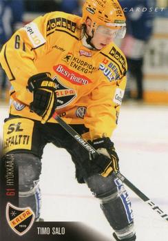 2010-11 Cardset Finland #083 Timo Salo Front
