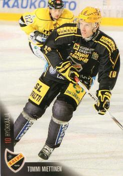 2010-11 Cardset Finland #084 Tommi Miettinen Front