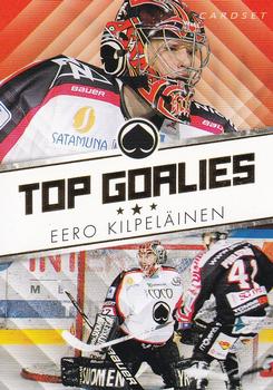 2010-11 Cardset Finland - Top Goalies #TG5 Eero Kilpeläinen Front