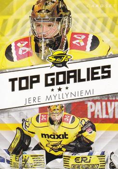 2010-11 Cardset Finland - Top Goalies #TG7 Jere Myllyniemi Front