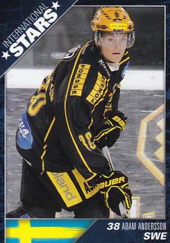 2010-11 Cardset Finland - International Stars #IS4 Adam Andersson Front