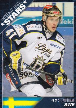 2010-11 Cardset Finland - International Stars #IS7 Stefan Öhman Front
