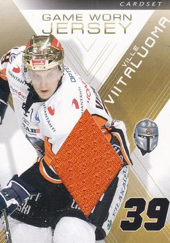 2010-11 Cardset Finland - Game Worn Jersey Series 1 Exchange #NNO Ville Viitaluoma Front