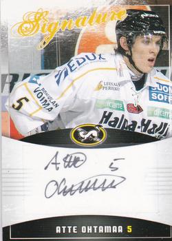2010-11 Cardset Finland - Signature #NNO Atte Ohtamaa Front