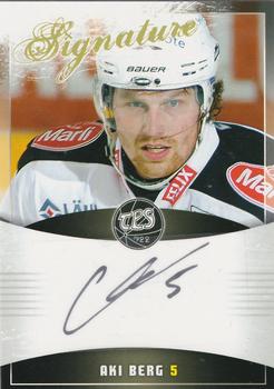 2010-11 Cardset Finland - Signature #NNO Aki Berg Front
