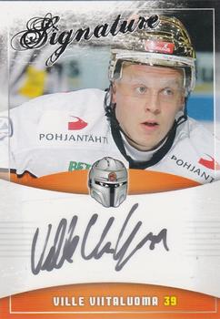 2010-11 Cardset Finland - Signature #NNO Ville Viitaluoma Front