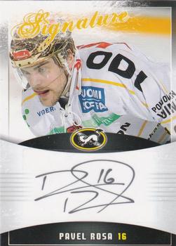 2010-11 Cardset Finland - Signature #NNO Pavel Rosa Front