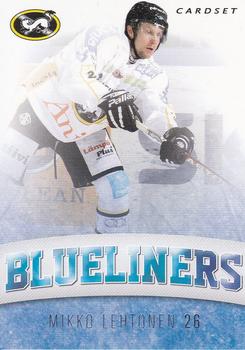 2010-11 Cardset Finland - Blueliners #BLUEL. 6 Mikko Lehtonen Front